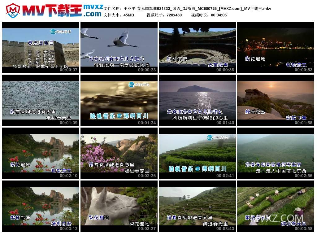 王亚平-春光圆舞曲931332_国语_DJ嗨曲_MC600726